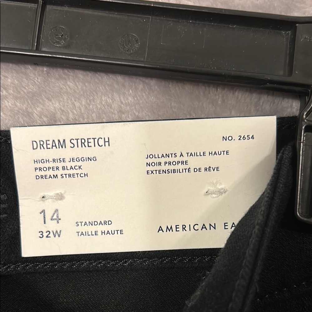 American Eagle Outfitters Black Jeggings Slim Fit - Picture 2 of 6